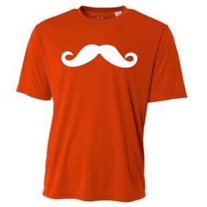 Mustache Logo Cooling Performance Crew T-Shirt