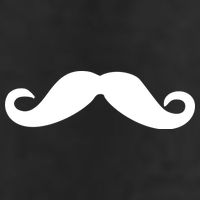 Mustache Logo Adult Drive Performance Visor