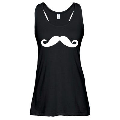 Mustache Logo Ladies Essential Flowy Tank