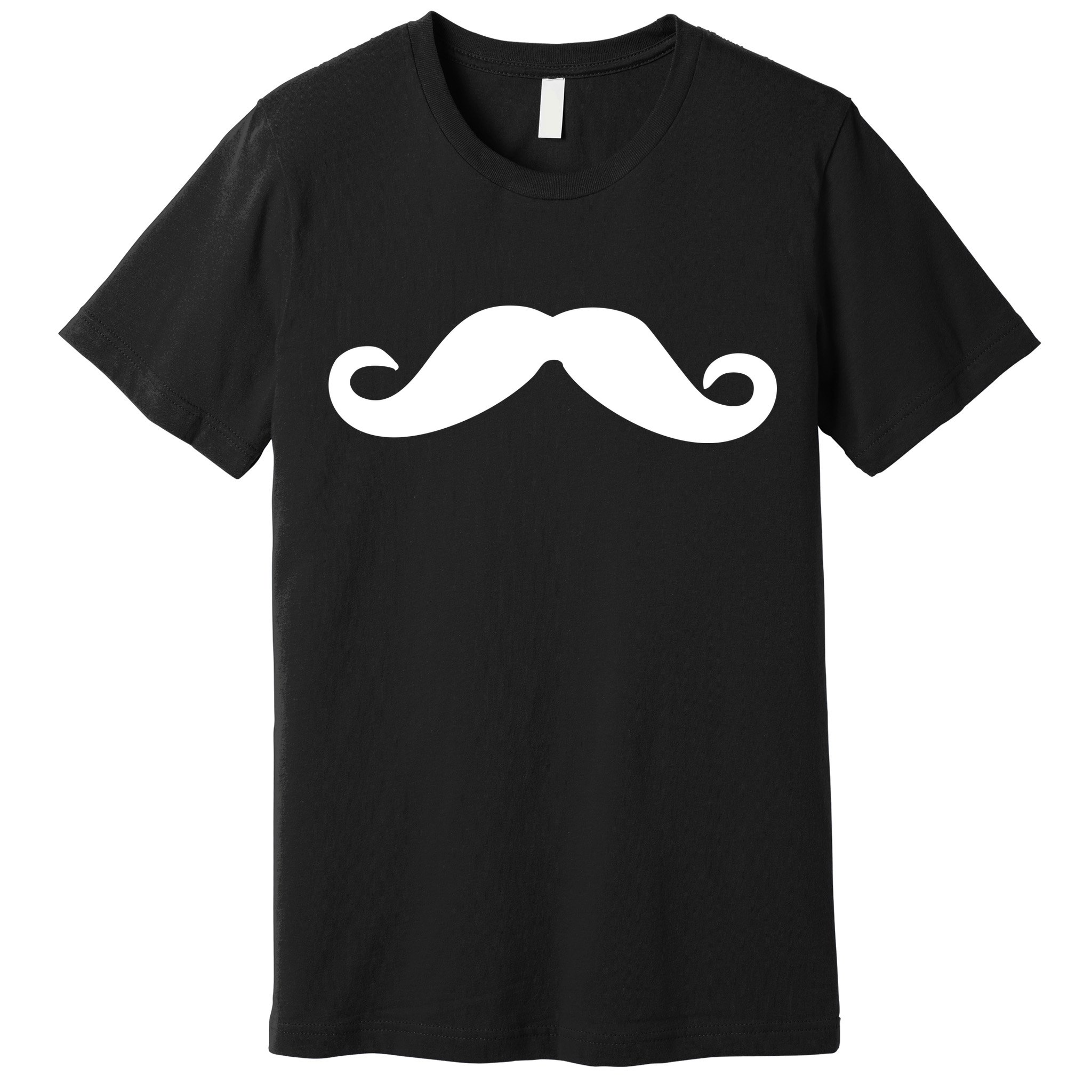 Mustache Logo Premium T-Shirt