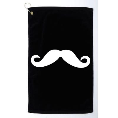 Mustache Logo Golf Towel