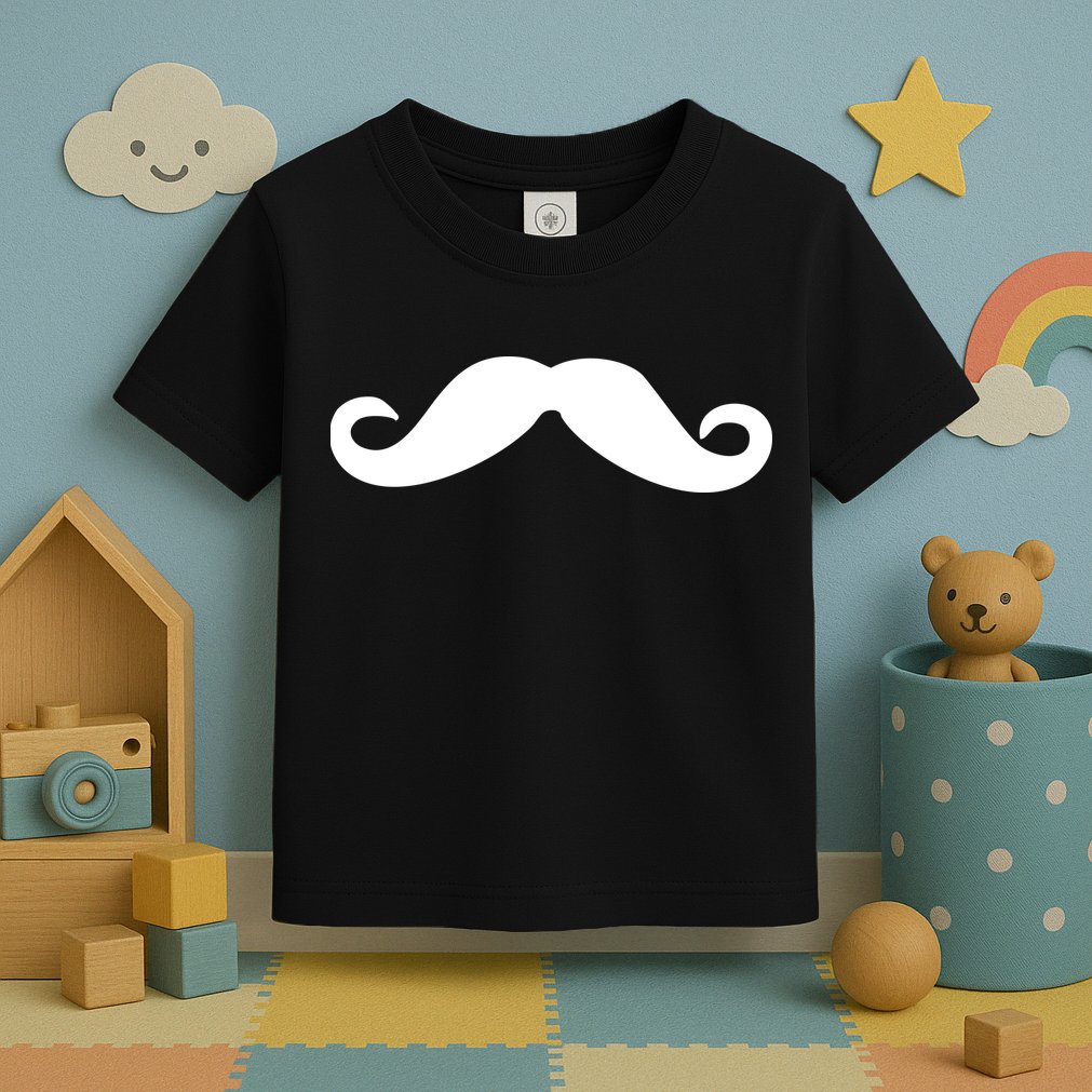 Mustache Logo Toddler T-Shirt