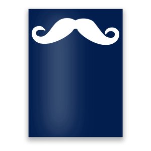 Mustache Logo Poster