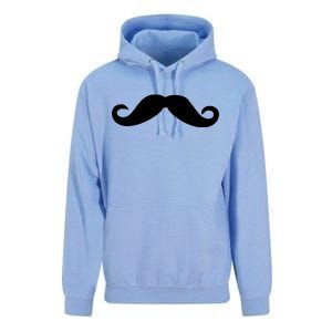 Mustache Logo Unisex Surf Hoodie