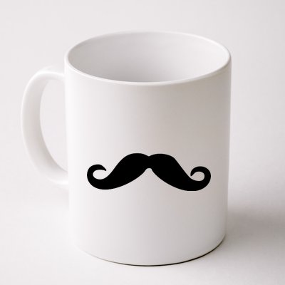 Mustache Logo Coffee Mug