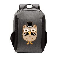 Mustache Owl With Hat Vector Backpack