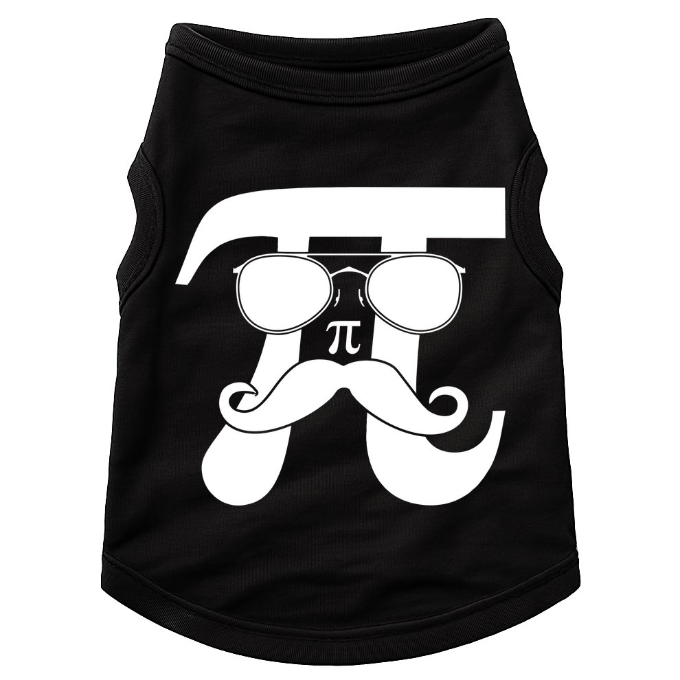Mustache Pi Face Doggie Tank