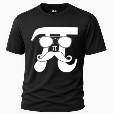 Mustache Pi Face Performance Shirt