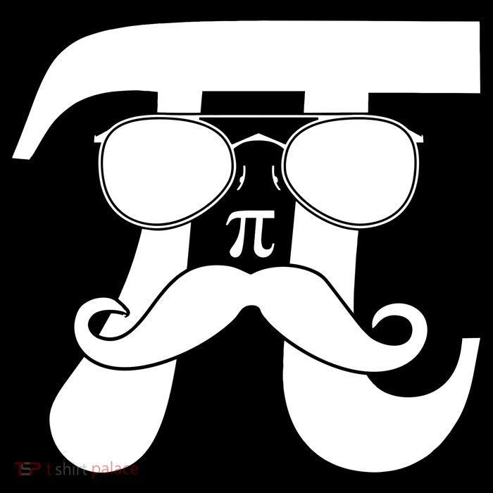Mustache Pi Face Sweatshirt