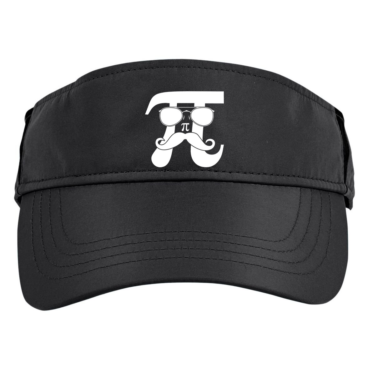 Mustache Pi Face Adult Drive Performance Visor