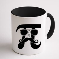 Mustache Pi Face Mug