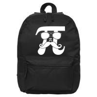 Mustache Pi Face 16 in Basic Backpack