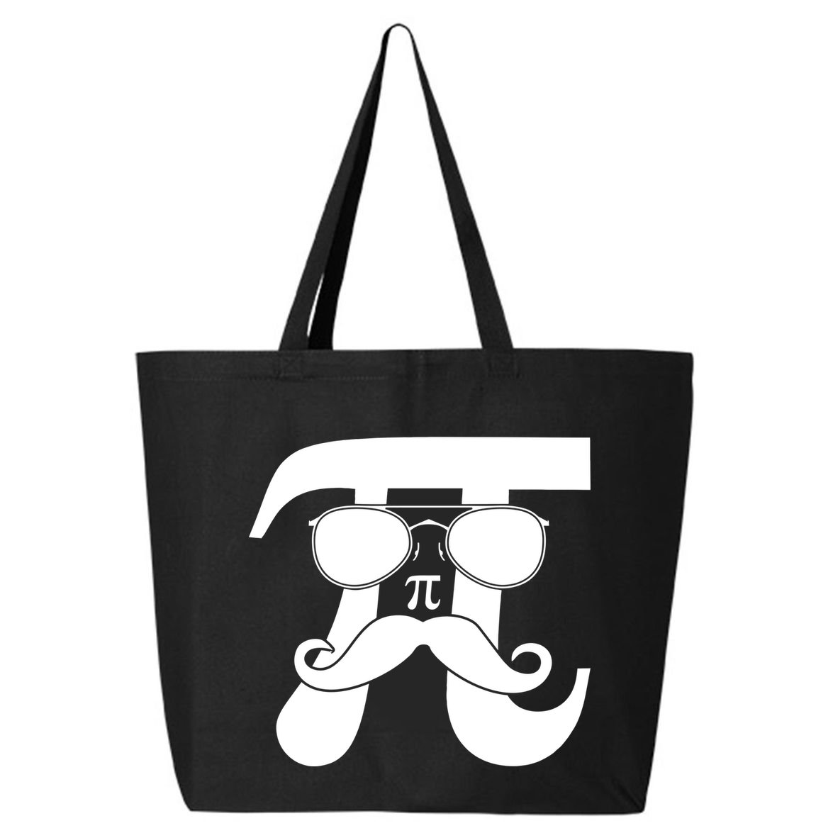 Mustache Pi Face 25L Jumbo Tote