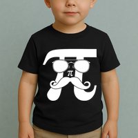 Mustache Pi Face Toddler T-Shirt