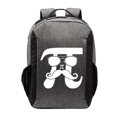 Mustache Pi Face Vector Backpack