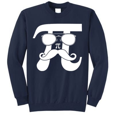 Mustache Pi Face Tall Sweatshirt