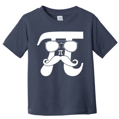 Mustache Pi Face Toddler T-Shirt