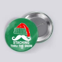 Mustache Thru The Snow Button