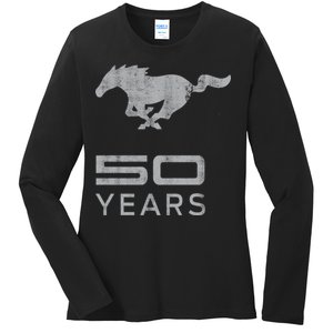 Mustang 50 Years Ladies Long Sleeve Shirt