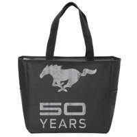 Mustang 50 Years Zip Tote Bag