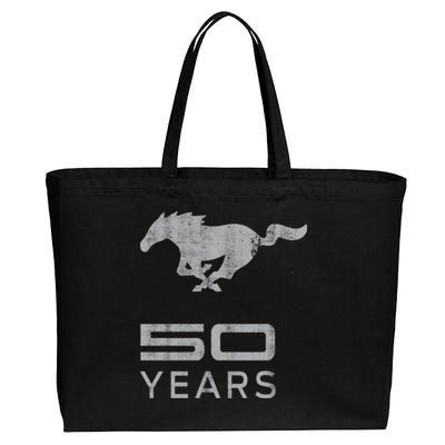 Mustang 50 Years Cotton Canvas Jumbo Tote