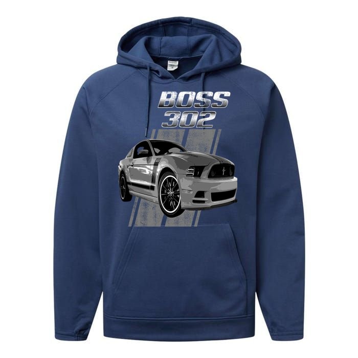 Mustang 50 Years Boss 302 Performance Fleece Hoodie