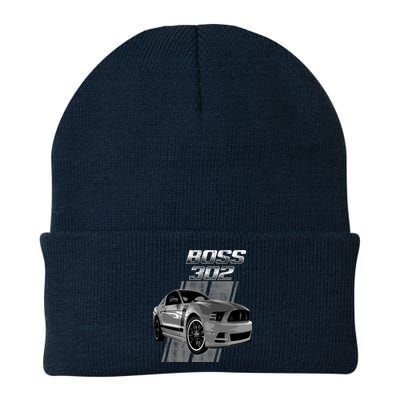 Mustang 50 Years Boss 302 Knit Cap Winter Beanie