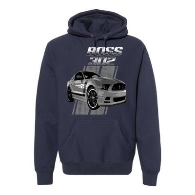 Mustang 50 Years Boss 302 Premium Hoodie