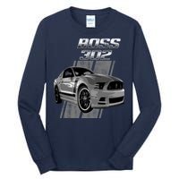 Mustang 50 Years Boss 302 Tall Long Sleeve T-Shirt