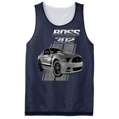 Mustang 50 Years Boss 302 Mesh Reversible Basketball Jersey Tank