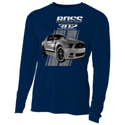 Mustang 50 Years Boss 302 Cooling Performance Long Sleeve Crew