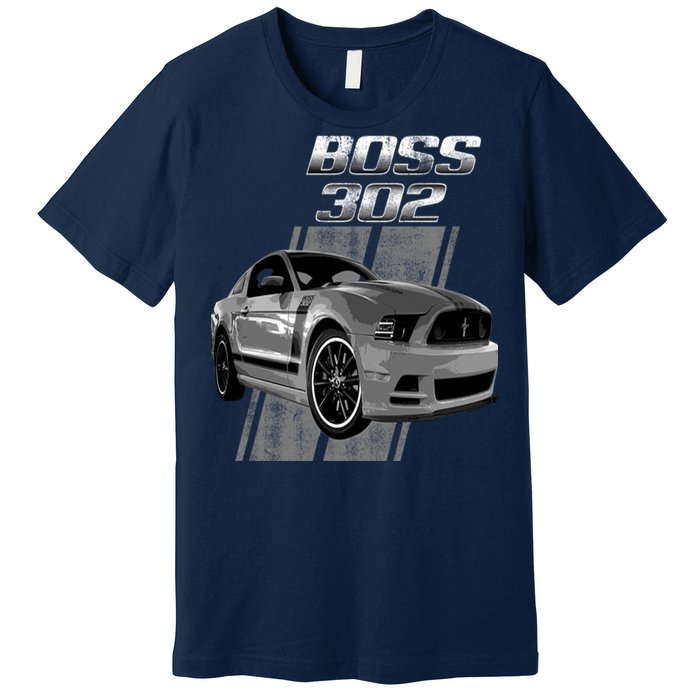 Mustang 50 Years Boss 302 Premium T-Shirt