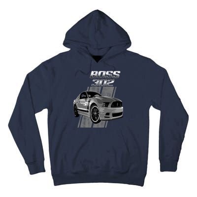 Mustang 50 Years Boss 302 Tall Hoodie