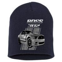 Mustang 50 Years Boss 302 Short Acrylic Beanie