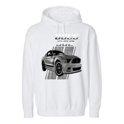 Mustang 50 Years Boss 302 Garment-Dyed Fleece Hoodie