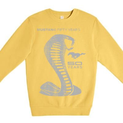 MUSTANG 50 YEARS COBRA - Official Premium Crewneck Sweatshirt