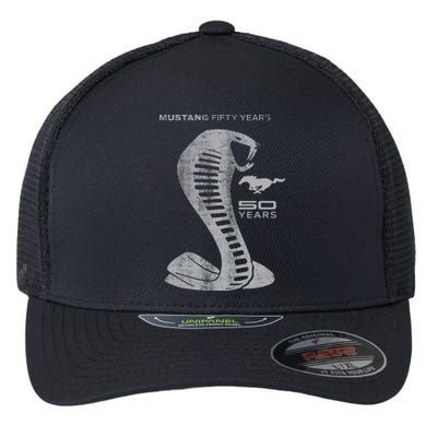 MUSTANG 50 YEARS COBRA - Official Flexfit Unipanel Trucker Cap