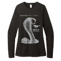 MUSTANG 50 YEARS COBRA - Official Womens CVC Long Sleeve Shirt