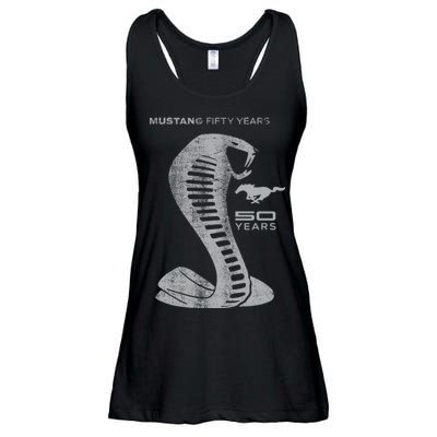 MUSTANG 50 YEARS COBRA - Official Ladies Essential Flowy Tank