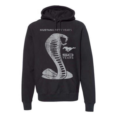 MUSTANG 50 YEARS COBRA - Official Premium Hoodie