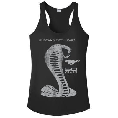 MUSTANG 50 YEARS COBRA - Official Ladies PosiCharge Competitor Racerback Tank