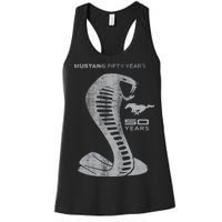 MUSTANG 50 YEARS COBRA - Official Women's Racerback Tank