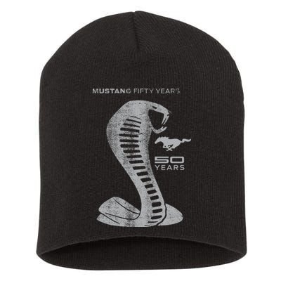 MUSTANG 50 YEARS COBRA - Official Short Acrylic Beanie