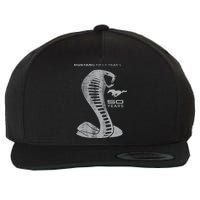 MUSTANG 50 YEARS COBRA - Official Wool Snapback Cap