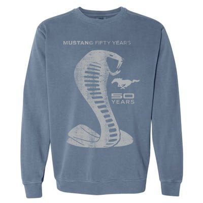 MUSTANG 50 YEARS COBRA - Official Garment-Dyed Sweatshirt