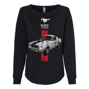 Mustang 50 Years Official Ford Womens California Wash Sweatshirt