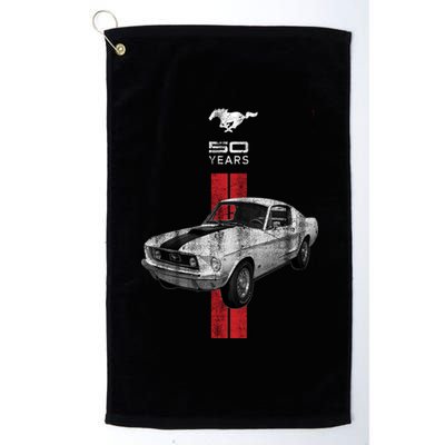 Mustang 50 Years Official Ford Platinum Collection Golf Towel