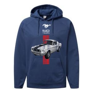 Mustang 50 Years Official Ford Performance Fleece Hoodie