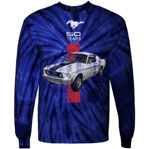 Mustang 50 Years Official Ford Tie-Dye Long Sleeve Shirt