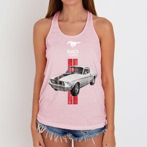 Mustang 50 Years Official Ford Women's Knotted Racerback Tank